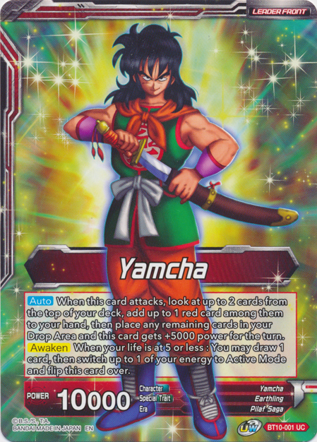 Yamcha // Yamcha, Supersonic Striker (BT10-001) [Rise of the Unison Warrior Prerelease Promos] | Pegasus Games WI