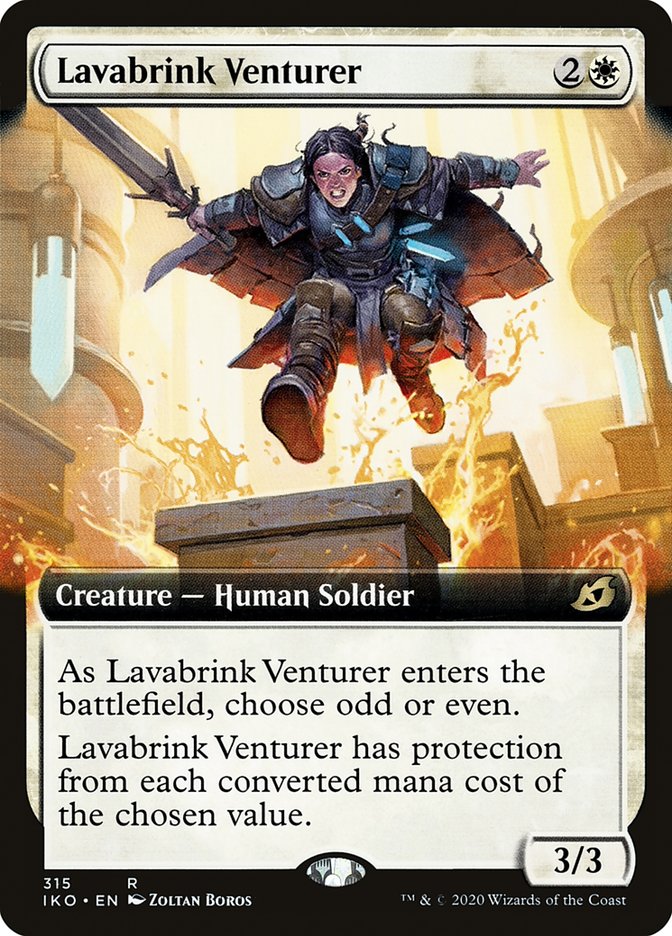 Lavabrink Venturer (Extended Art) [Ikoria: Lair of Behemoths] | Pegasus Games WI