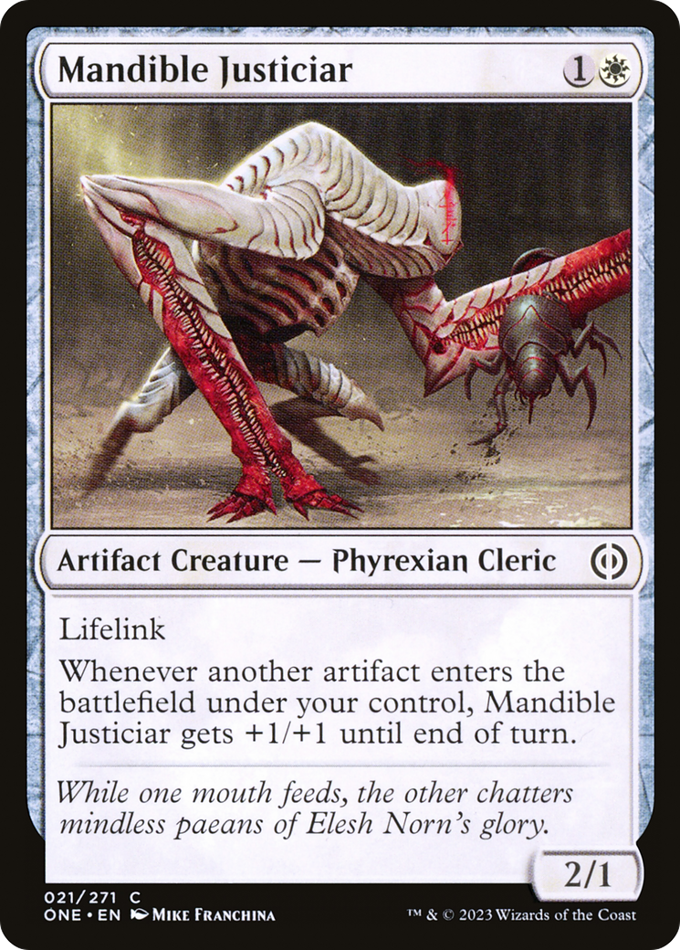 Mandible Justiciar [Phyrexia: All Will Be One] | Pegasus Games WI