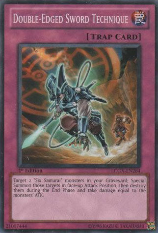 Double-Edged Sword Technique [LCGX-EN264] Common | Pegasus Games WI