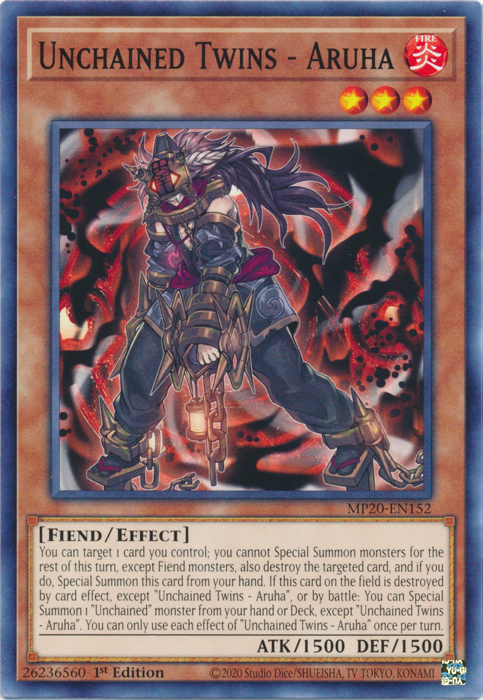 Unchained Twins - Aruha [MP20-EN152] Common | Pegasus Games WI