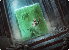 Gelatinous Cube Art Card [Dungeons & Dragons: Adventures in the Forgotten Realms Art Series] | Pegasus Games WI