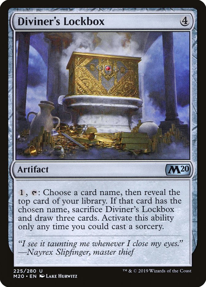 Diviner's Lockbox [Core Set 2020] | Pegasus Games WI