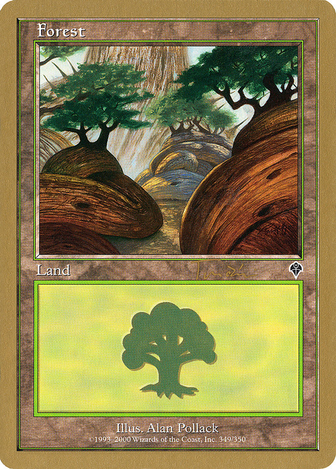 Forest (jt349a) (Jan Tomcani) [World Championship Decks 2001] | Pegasus Games WI