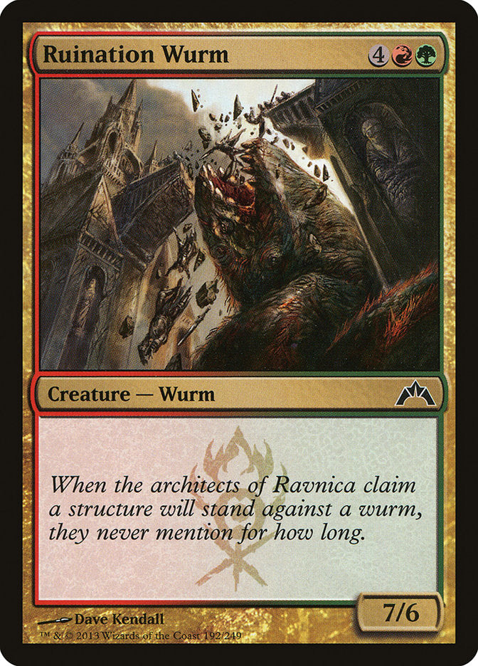 Ruination Wurm [Gatecrash] | Pegasus Games WI