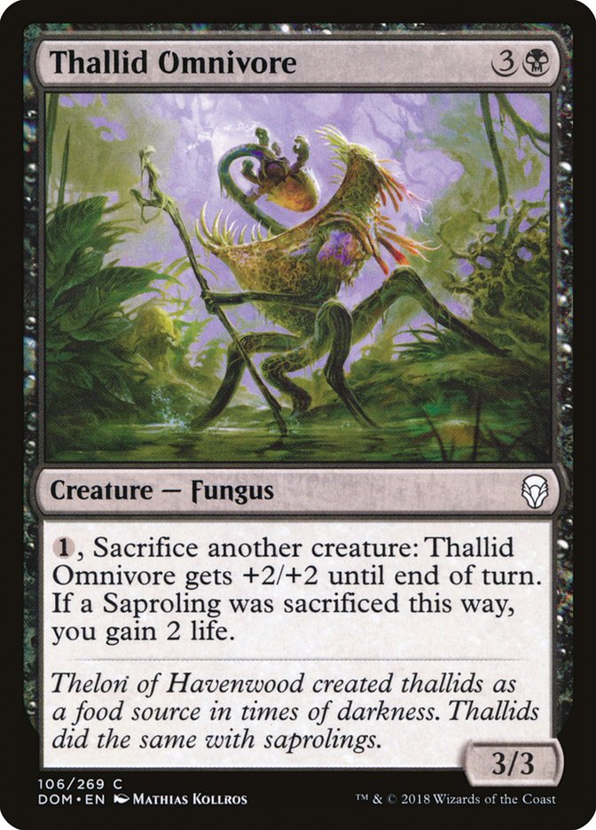 Thallid Omnivore [Dominaria] | Pegasus Games WI