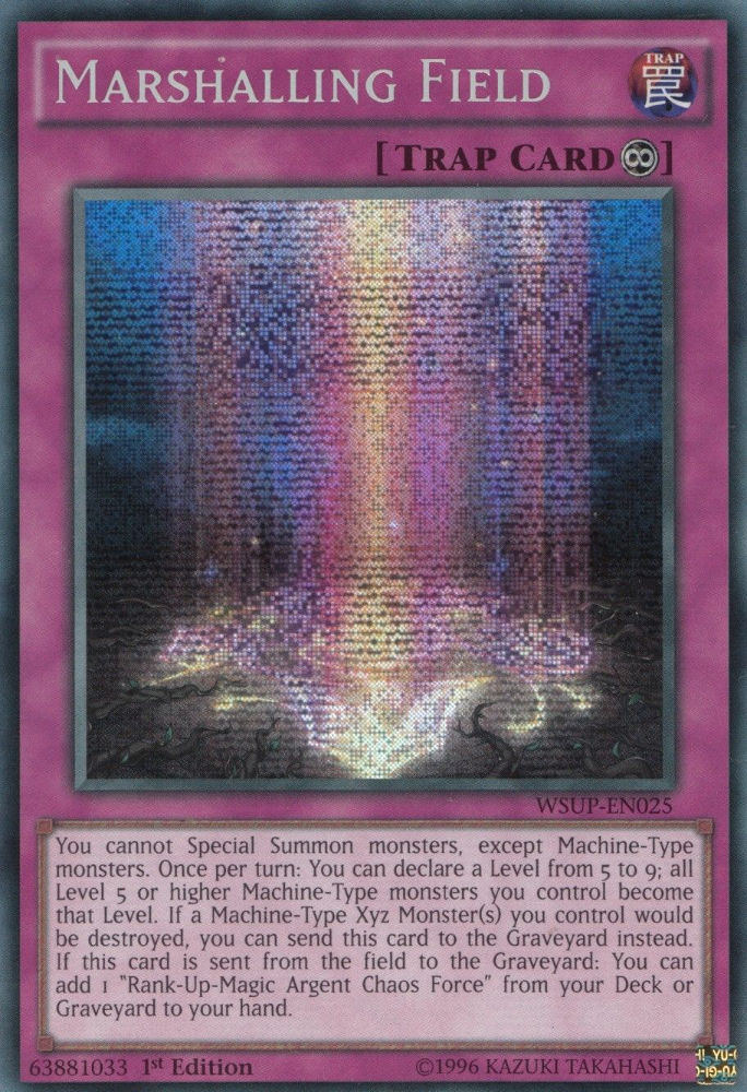 Marshalling Field [WSUP-EN025] Prismatic Secret Rare | Pegasus Games WI