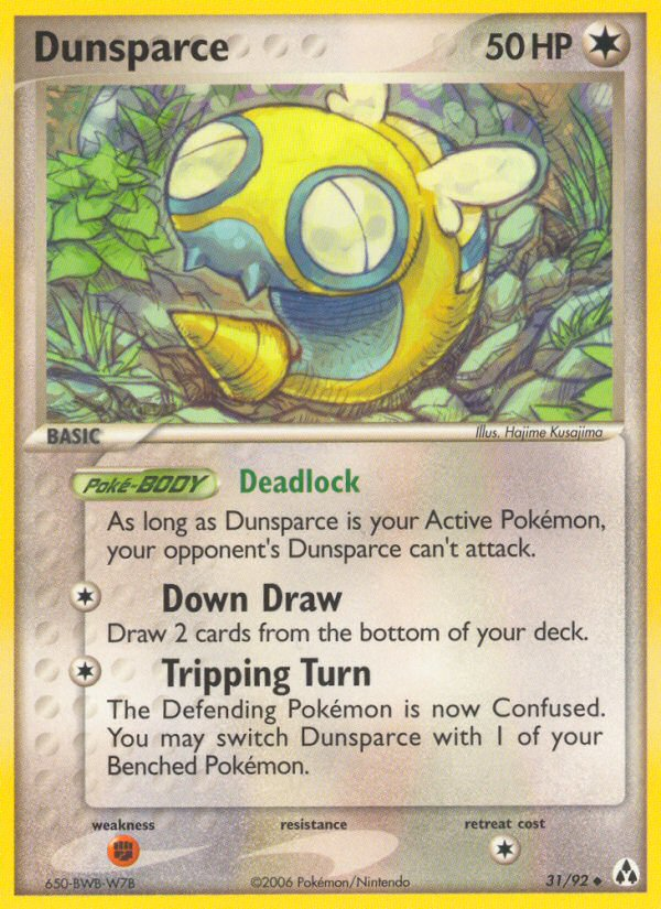 Dunsparce (31/92) [EX: Legend Maker] | Pegasus Games WI