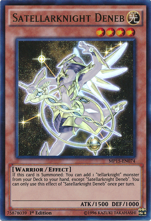 Satellarknight Deneb [MP15-EN074] Ultra Rare | Pegasus Games WI