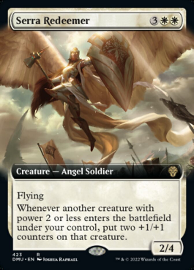 Serra Redeemer (Extended Art) [Dominaria United] | Pegasus Games WI