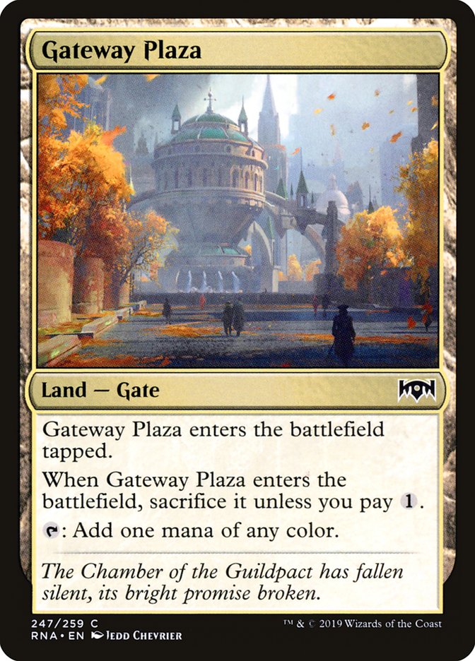 Gateway Plaza [Ravnica Allegiance] | Pegasus Games WI