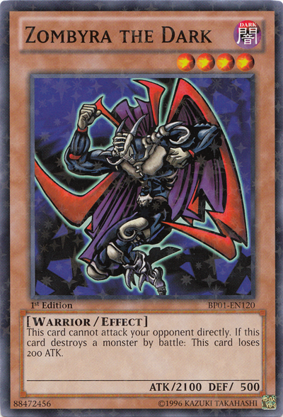 Zombyra the Dark [BP01-EN120] Starfoil Rare | Pegasus Games WI