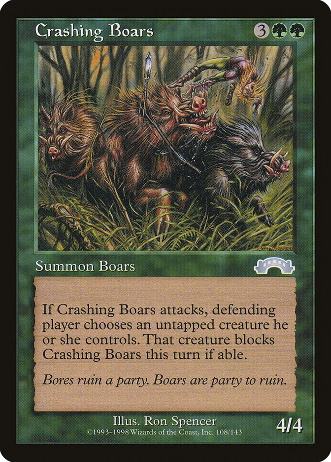 Crashing Boars [Exodus] | Pegasus Games WI