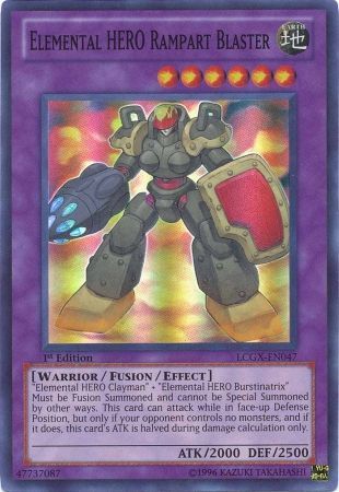 Elemental HERO Rampart Blaster [LCGX-EN047] Super Rare | Pegasus Games WI