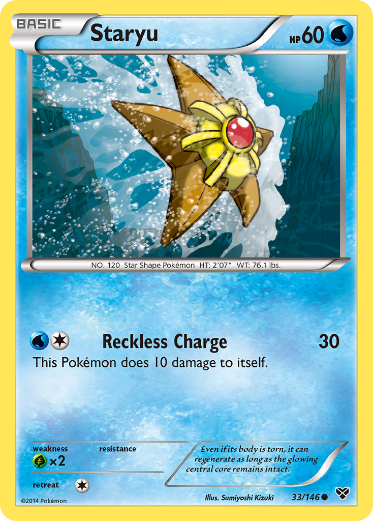 Staryu (33/146) [XY: Base Set] | Pegasus Games WI