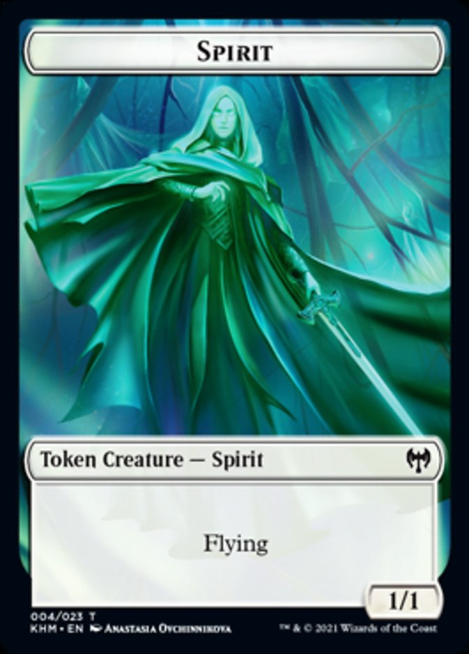 Spirit Token [Kaldheim Tokens] | Pegasus Games WI