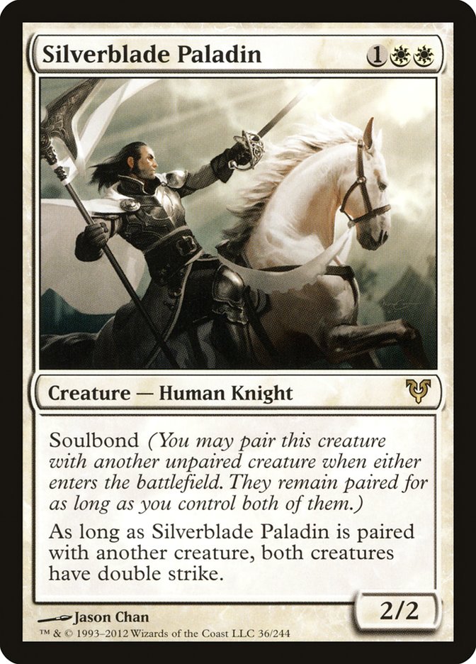 Silverblade Paladin [Avacyn Restored] | Pegasus Games WI