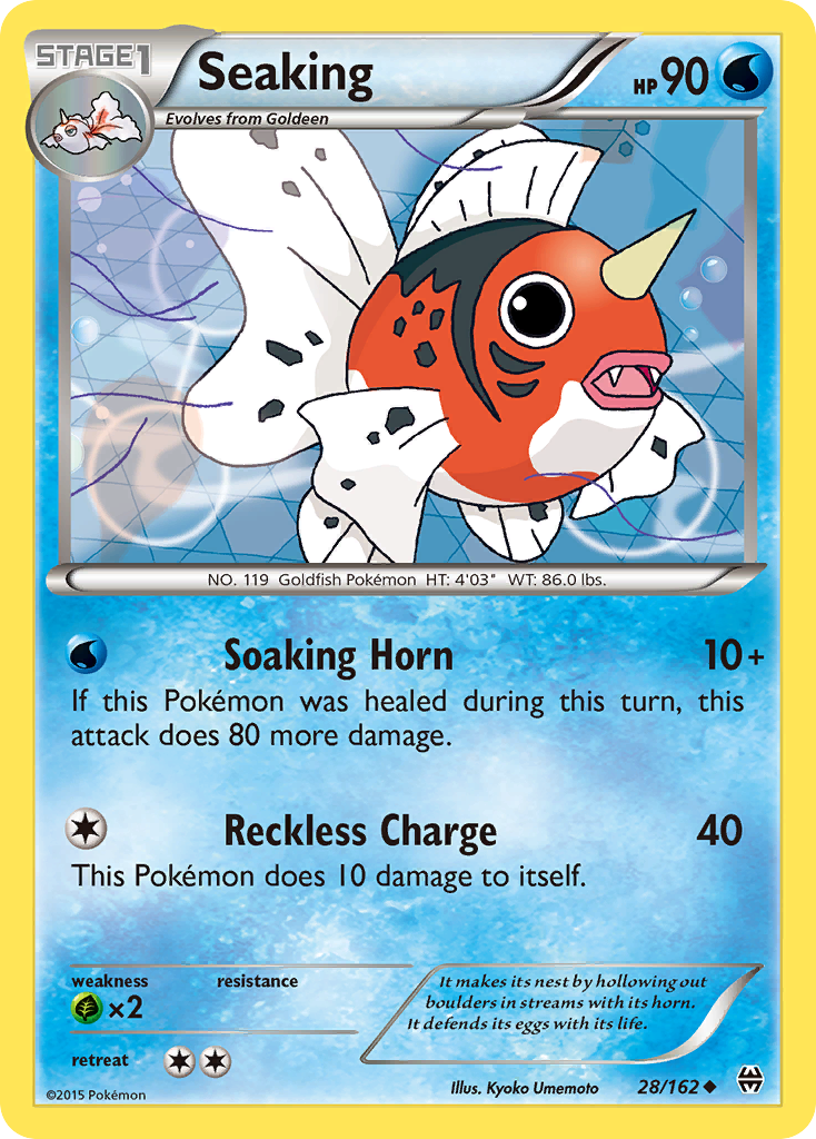 Seaking (28/162) [XY: BREAKthrough] | Pegasus Games WI