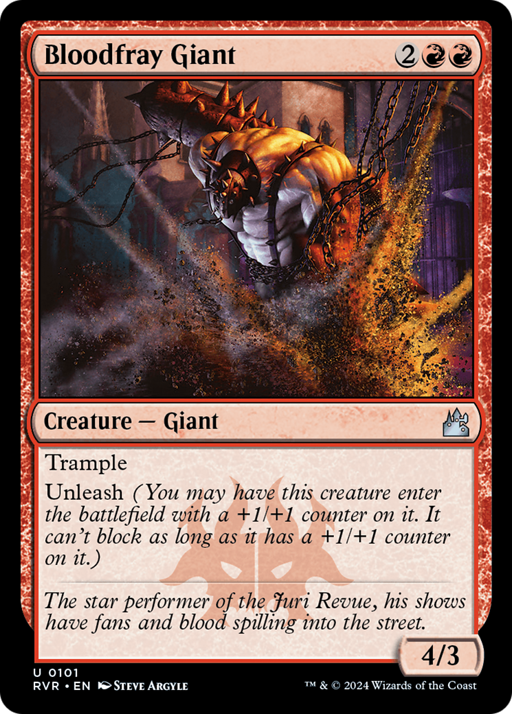 Bloodfray Giant [Ravnica Remastered] | Pegasus Games WI