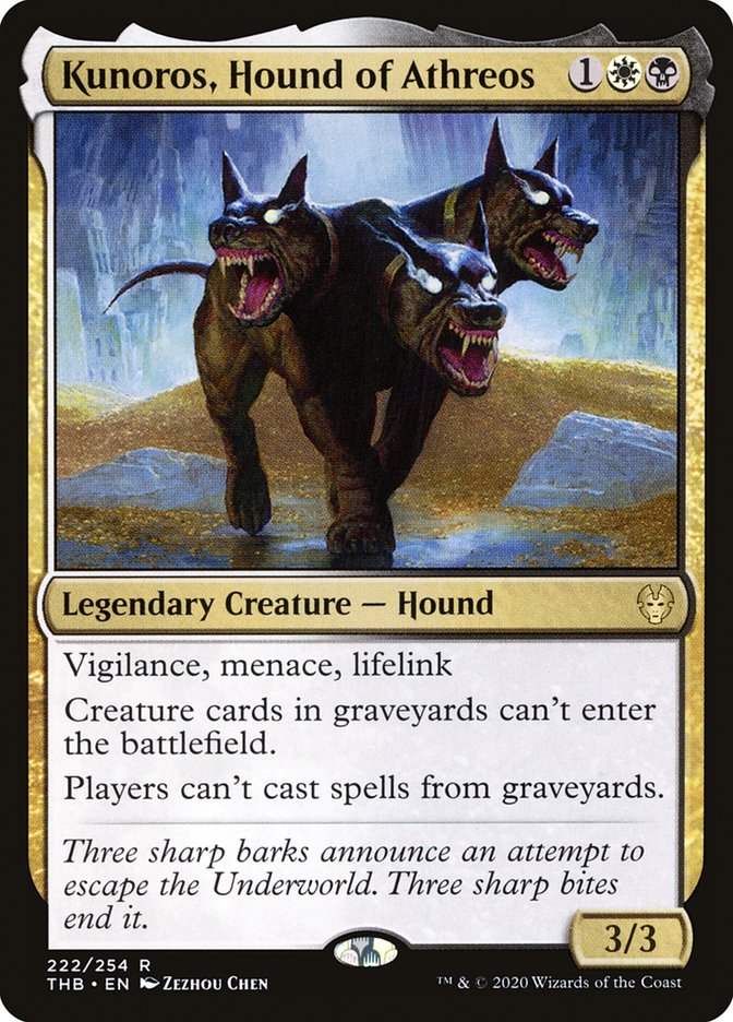 Kunoros, Hound of Athreos [Theros Beyond Death] | Pegasus Games WI