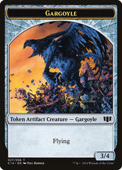 Gargoyle // Elf Warrior Double-Sided Token [Commander 2014 Tokens] | Pegasus Games WI