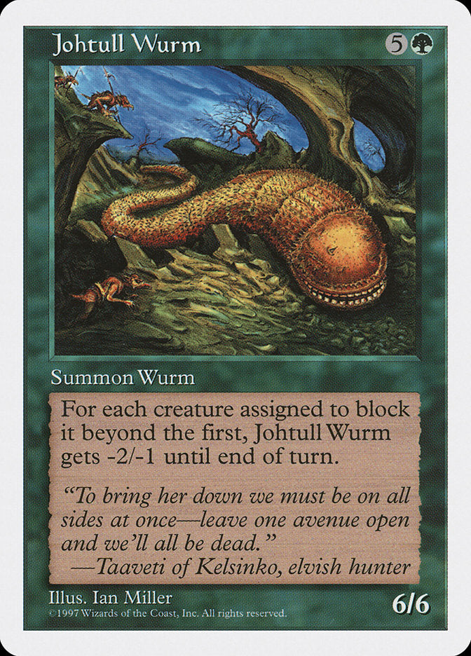 Johtull Wurm [Fifth Edition] | Pegasus Games WI