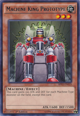 Machine King Prototype [BP03-EN019] Rare | Pegasus Games WI