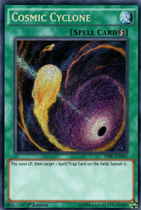 Cosmic Cyclone [TDIL-EN065] Secret Rare | Pegasus Games WI