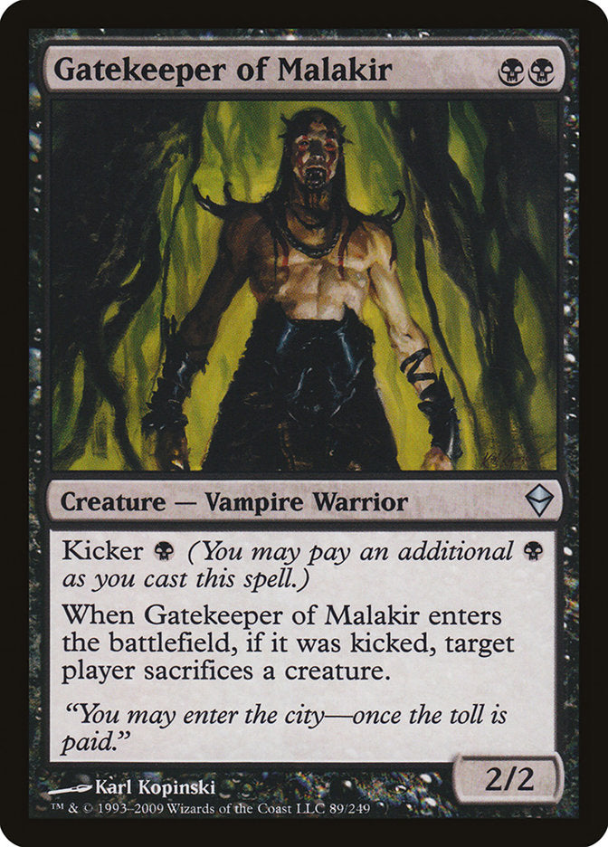 Gatekeeper of Malakir [Zendikar] | Pegasus Games WI