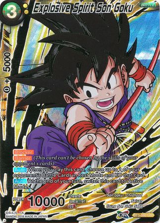 Explosive Spirit Son Goku (SPR) [BT3-088] | Pegasus Games WI