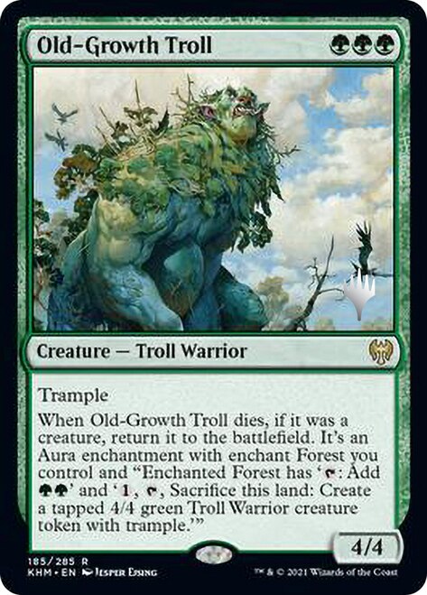 Old-Growth Troll (Promo Pack) [Kaldheim Promos] | Pegasus Games WI