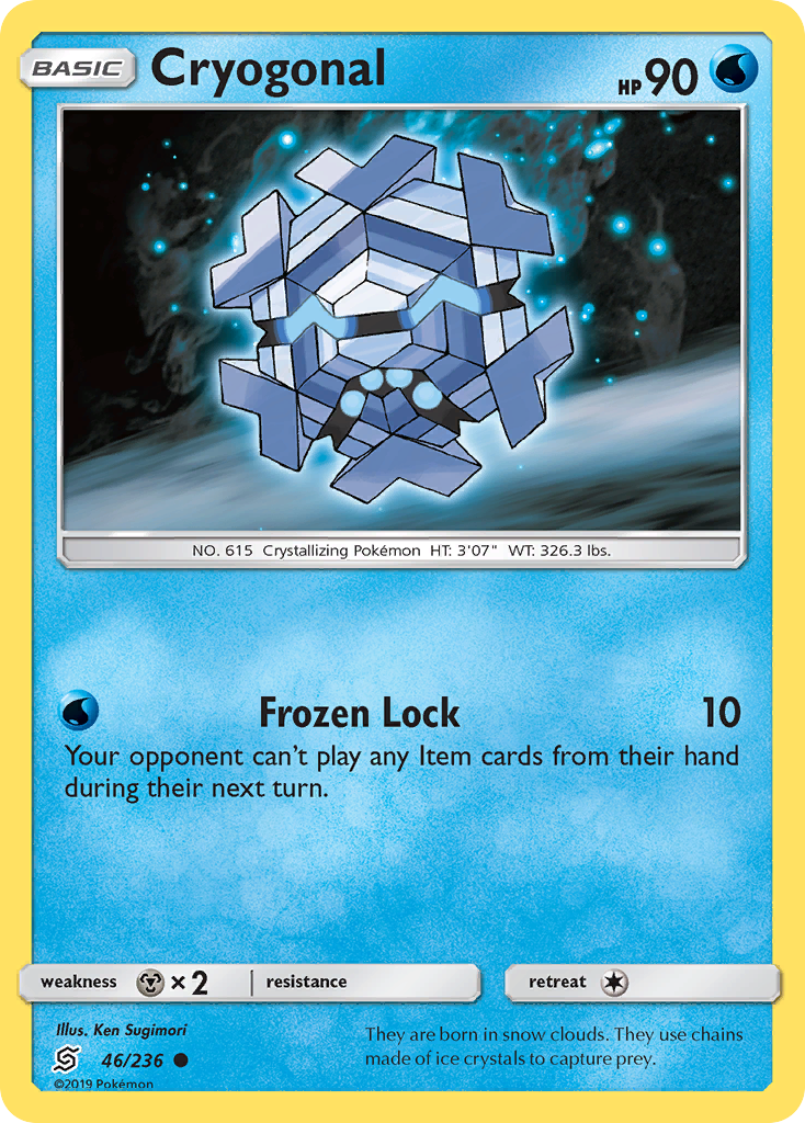 Cryogonal (46/236) [Sun & Moon: Unified Minds] | Pegasus Games WI