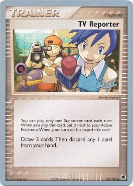 TV Reporter (82/101) (Bliss Control - Paul Atanassov) [World Championships 2008] | Pegasus Games WI
