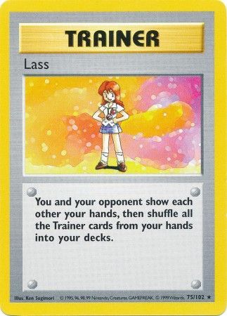 Lass (75/102) [Base Set Shadowless Unlimited] | Pegasus Games WI