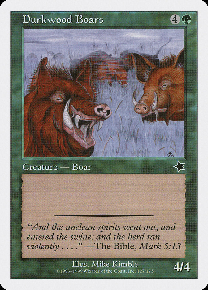 Durkwood Boars [Starter 1999] | Pegasus Games WI