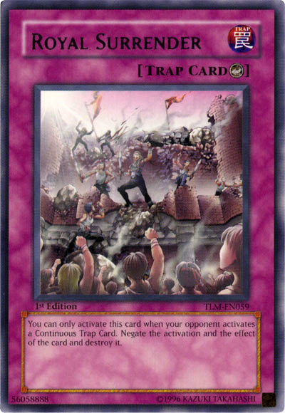 Royal Surrender [TLM-EN059] Rare | Pegasus Games WI