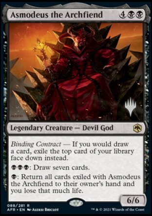 Asmodeus the Archfiend (Promo Pack) [Dungeons & Dragons: Adventures in the Forgotten Realms Promos] | Pegasus Games WI