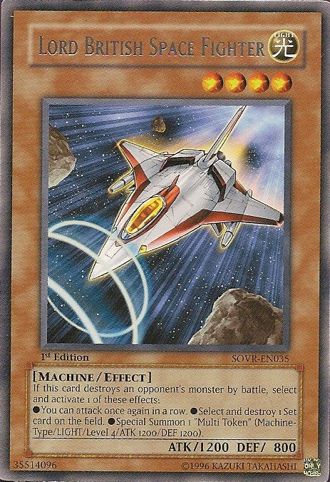 Lord British Space Fighter [SOVR-EN035] Rare | Pegasus Games WI