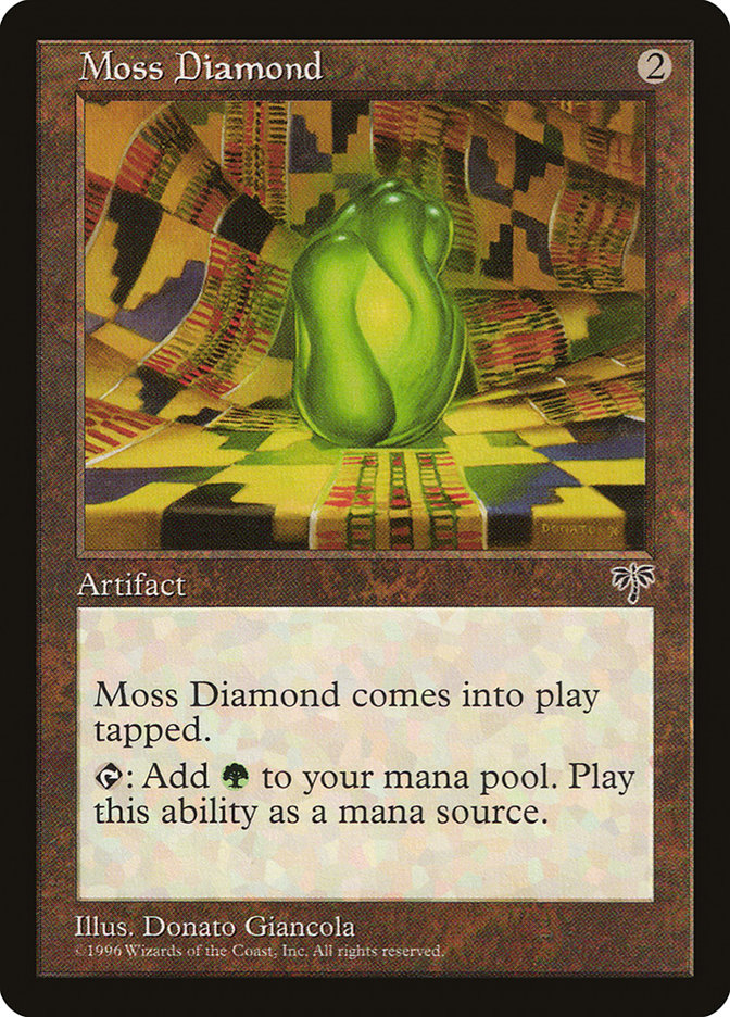 Moss Diamond [Mirage] | Pegasus Games WI