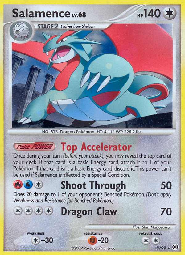 Salamence (8/99) [Platinum: Arceus] | Pegasus Games WI