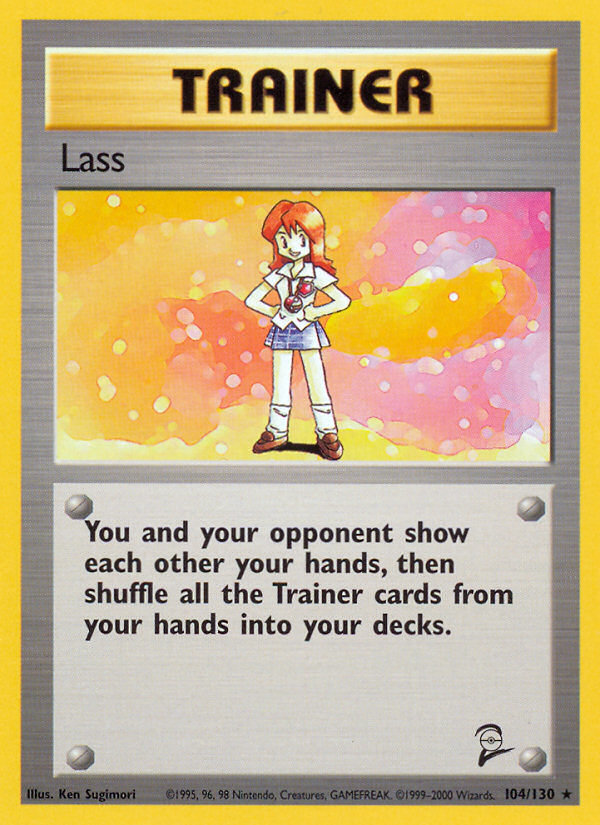 Lass (104/130) [Base Set 2] | Pegasus Games WI