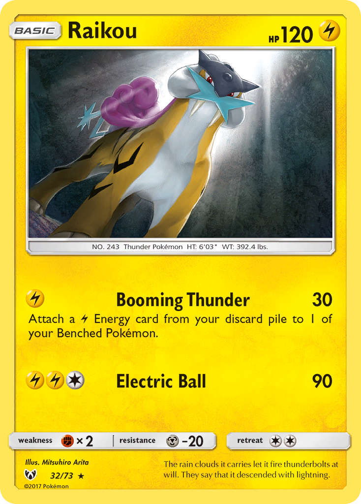 Raikou (32/73) [Sun & Moon: Shining Legends] | Pegasus Games WI