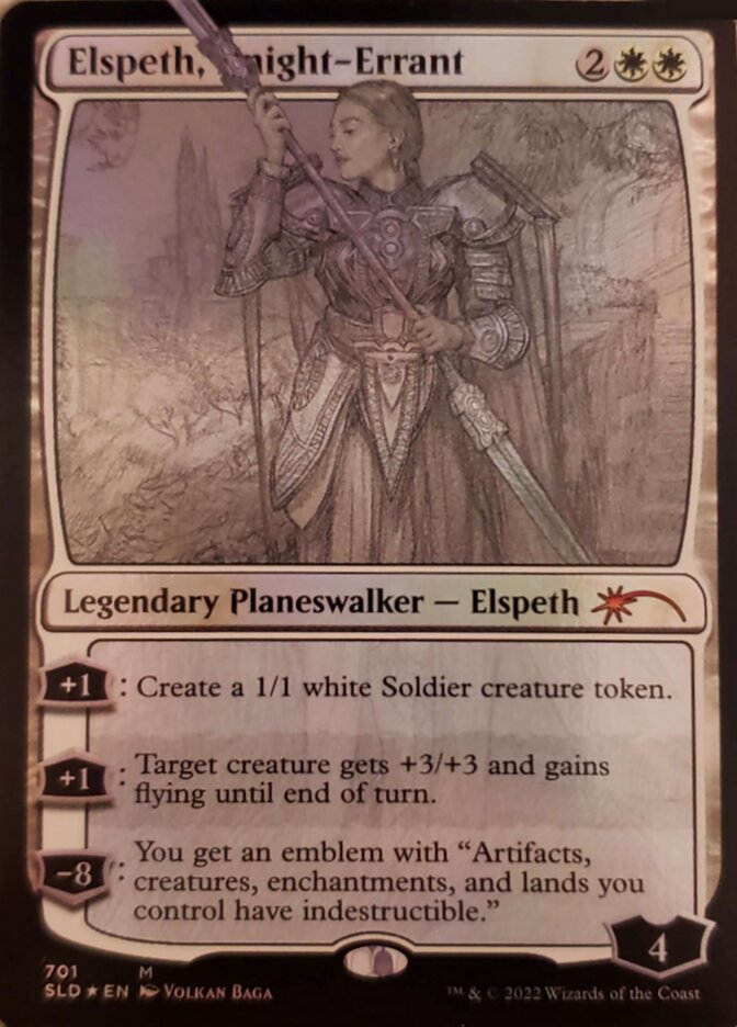 Elspeth, Knight-Errant (Sketch) [Secret Lair Drop Promos] | Pegasus Games WI