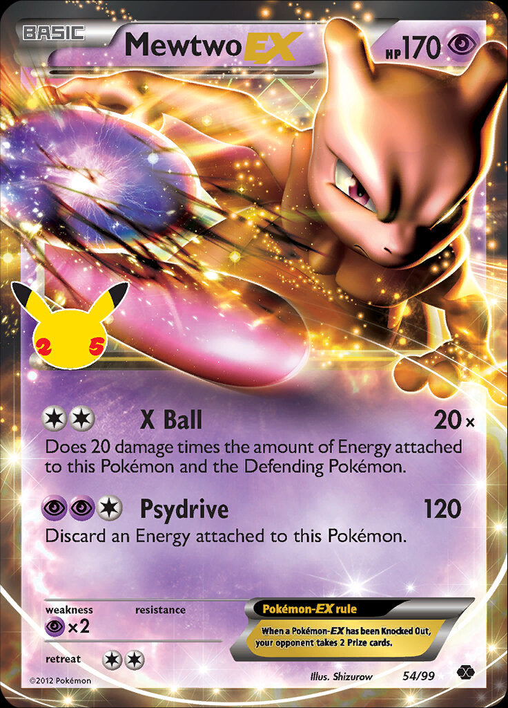 Mewtwo EX (54/99) [Celebrations: 25th Anniversary - Classic Collection] | Pegasus Games WI