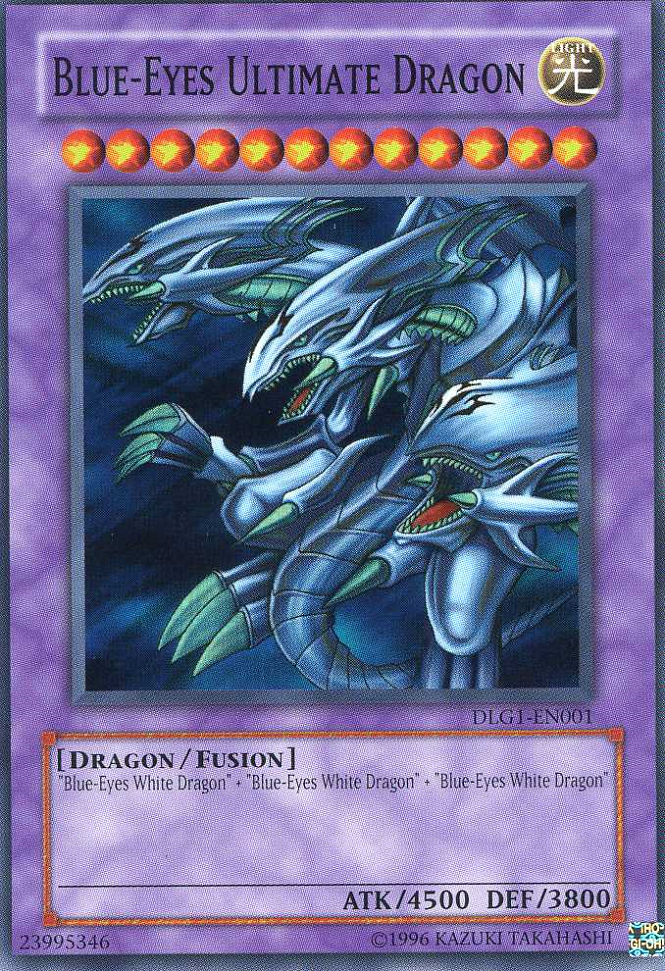 Blue-Eyes Ultimate Dragon [DLG1-EN001] Super Rare | Pegasus Games WI