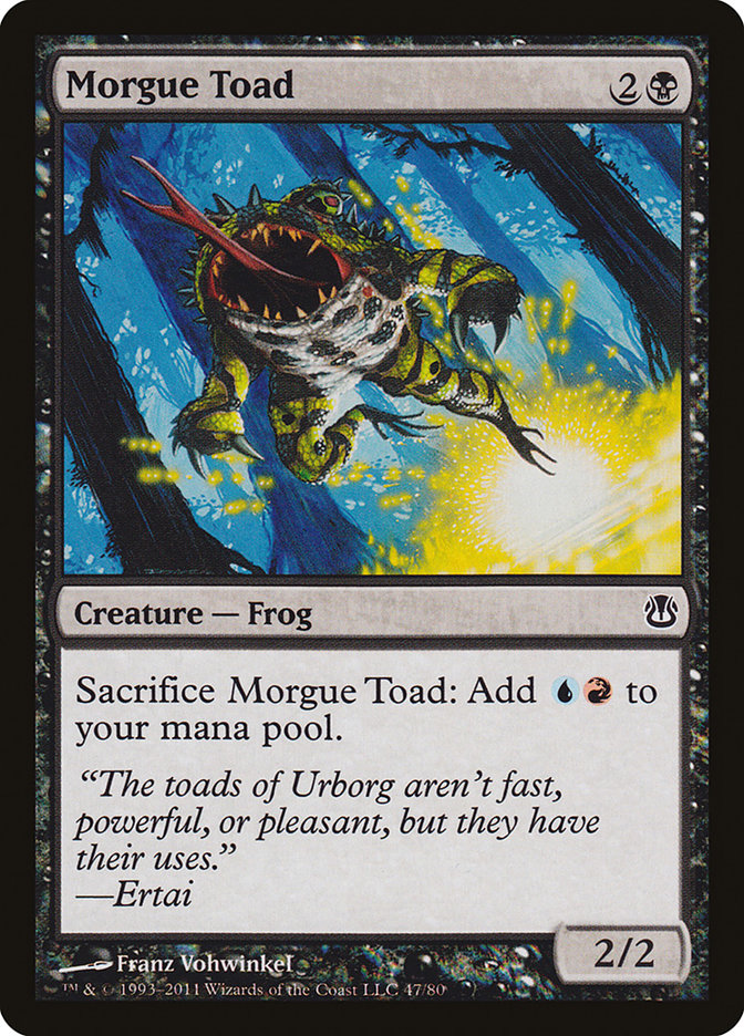 Morgue Toad [Duel Decks: Ajani vs. Nicol Bolas] | Pegasus Games WI