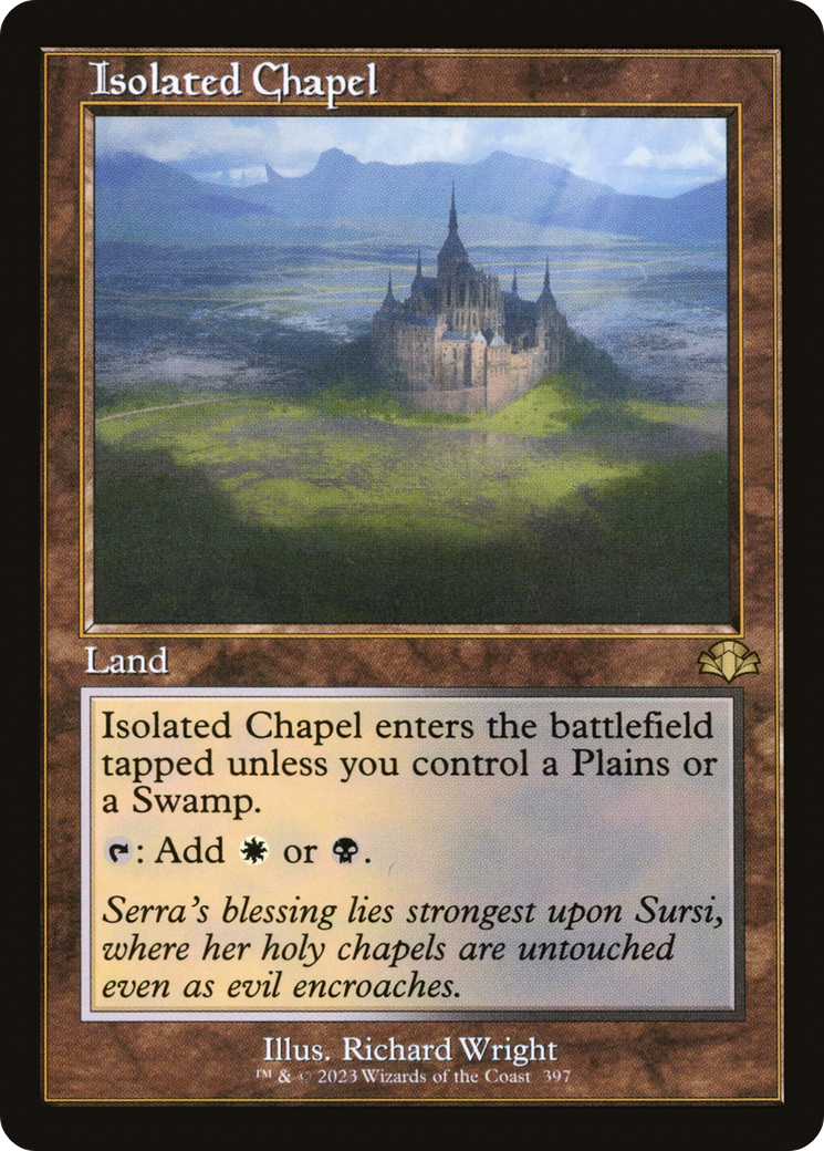 Isolated Chapel (Retro) [Dominaria Remastered] | Pegasus Games WI