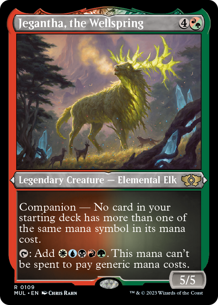 Jegantha, the Wellspring (Foil Etched) [Multiverse Legends] | Pegasus Games WI