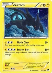 Zekrom (39/116) (Cosmos Holo) [Black & White: Plasma Freeze] | Pegasus Games WI