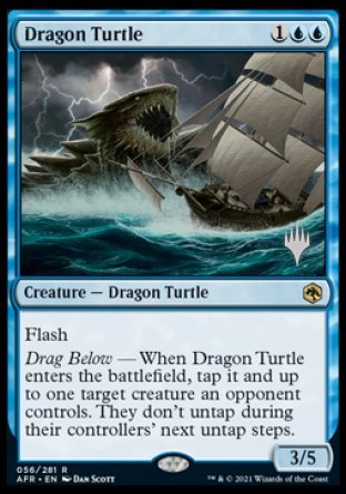 Dragon Turtle (Promo Pack) [Dungeons & Dragons: Adventures in the Forgotten Realms Promos] | Pegasus Games WI